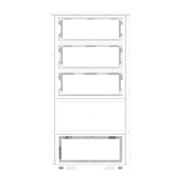 Integrated liquid-cooled unit